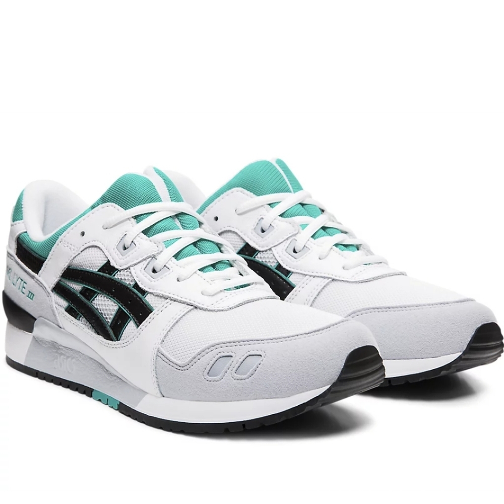 Asics Gel Lyte IIIColor White BlackStyle 1191A223-100Size 5 Men's